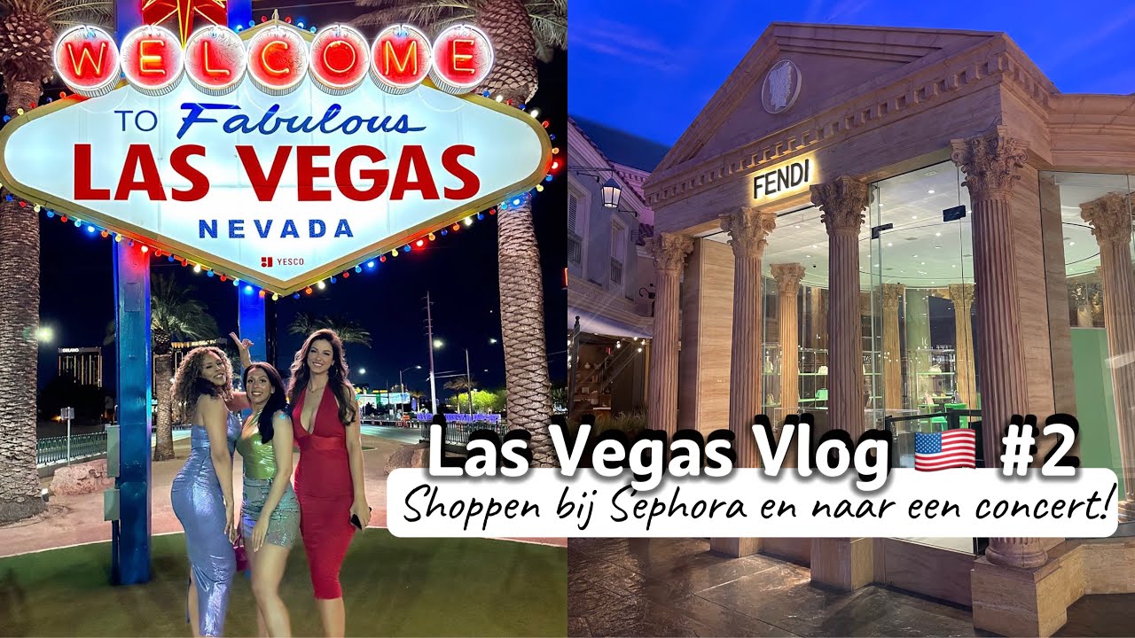 LAS VEGAS🇺🇸 VLOG #2  naar de Wallmart,  Sephora  &h et concert van Ella mai