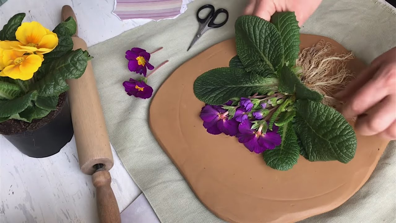 Spring Home Decor Ideas/ Soothing  Crafts/ Botanical Plaster Casting