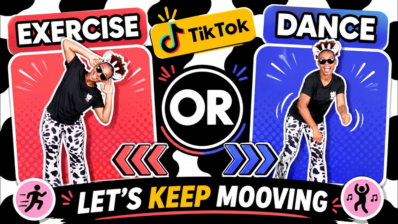 🟡 WOULD YOU RATHER 🟡 DANCE VS EXERCISE EDITION 🟡Just Dance 🟡 Kids Brain Break