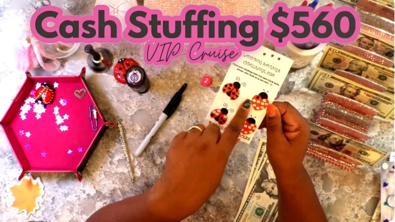 Cash Stuffing $560 towards my VIP Cruise Experience