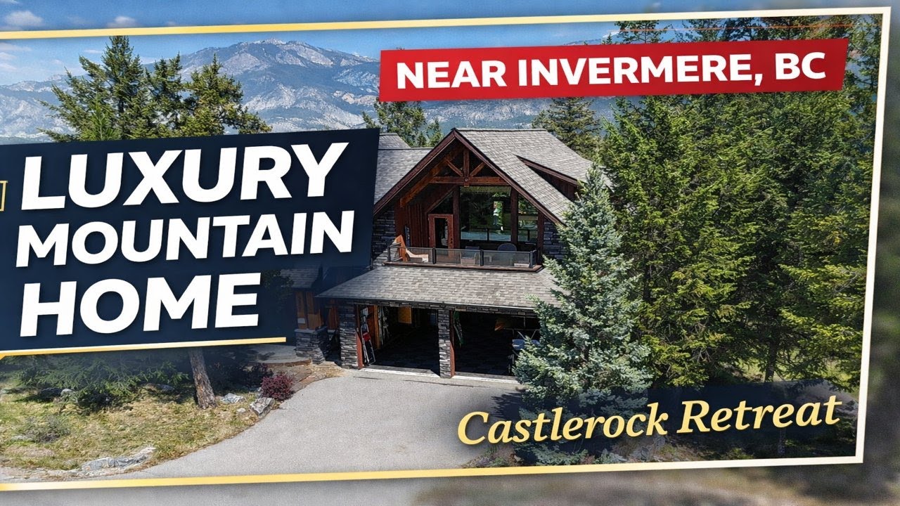Luxury Mountain Home in CastleRock | Timber-Frame Living Near Invermere