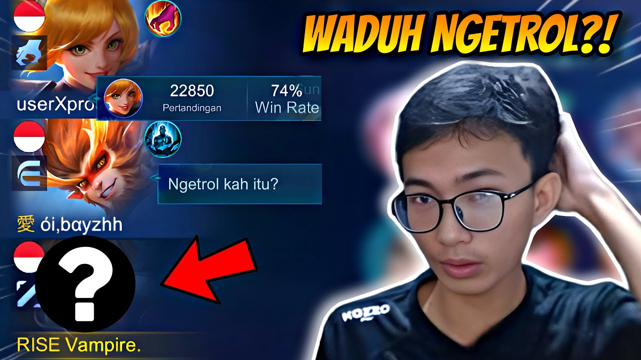 PRANK BLAZER SAMPAI KAGET! VAMPIRE DIKIRA TROL PAKAI HERO INI? 🤣 | MLBB