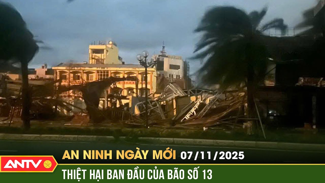 An ninh ng&agrave;y mới ng&agrave;y 7/11: B&atilde;o số 13 't&agrave;n ph&aacute;' nặng nề, nhiều người bị thương | ANTV