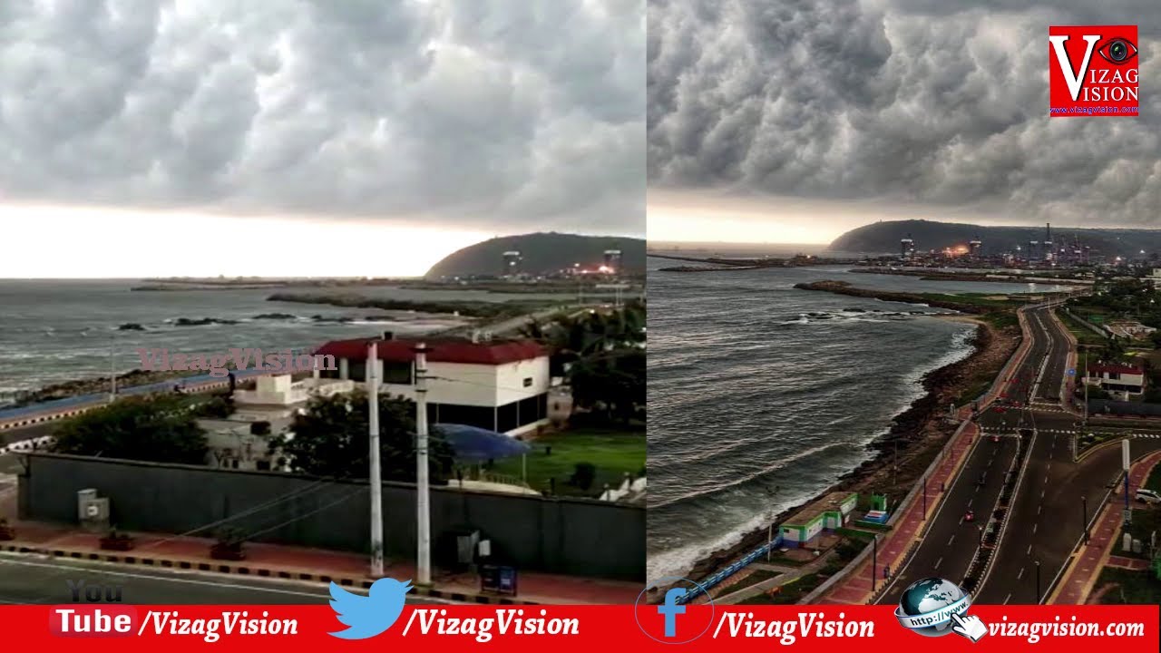 Beauty of Vizag Beach Road with Cool Climate in Visakhapatnam,Vizag Vision...