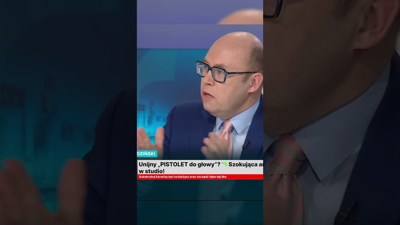 Unijny &bdquo;PISTOLET do głowy&rdquo;? 🔫 Szokująca analiza w studio!  #polska #polityka #news #konfederacja