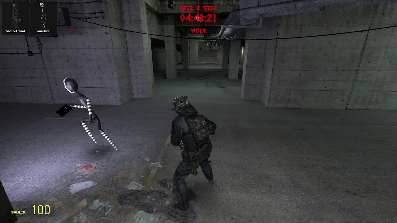 Gmod Pill Pack Hide And seek Ama konuşmayı unuttum