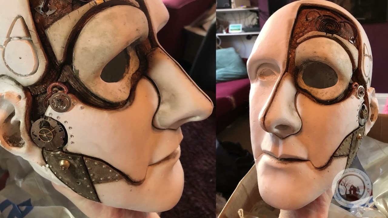 OWL HOUSE STUDIOS - Jess shows how she created The Vessel from Steven Wilson's Beautiful Scarecrow