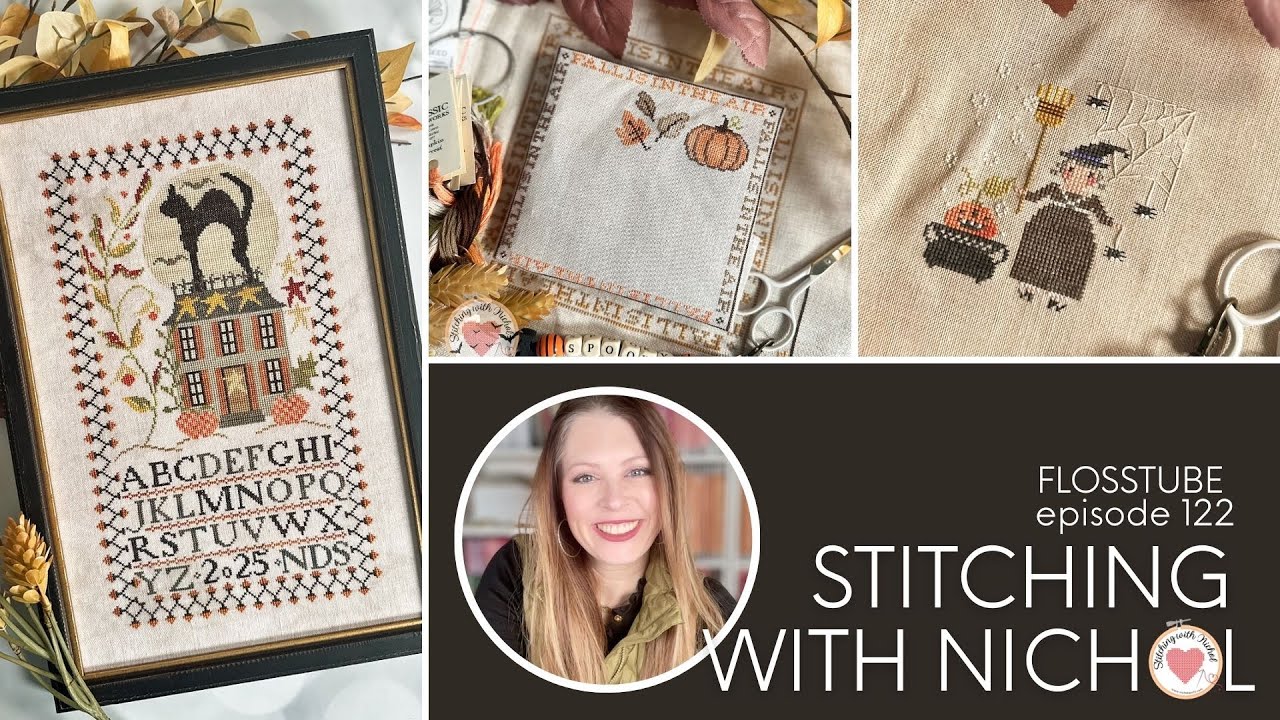 Framed, Finished & Feeling Fall Vibes | Flosstube 122
