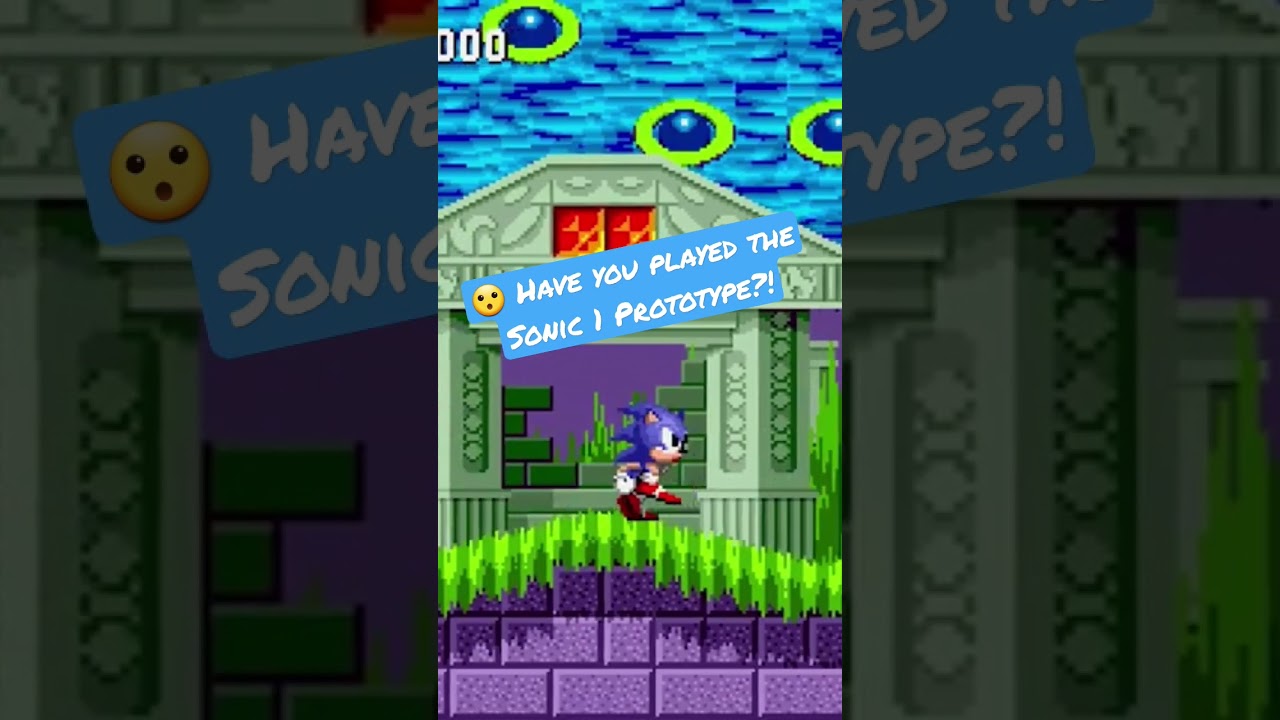 Have you seen this Sonic Prototype?! 😮 #Shorts