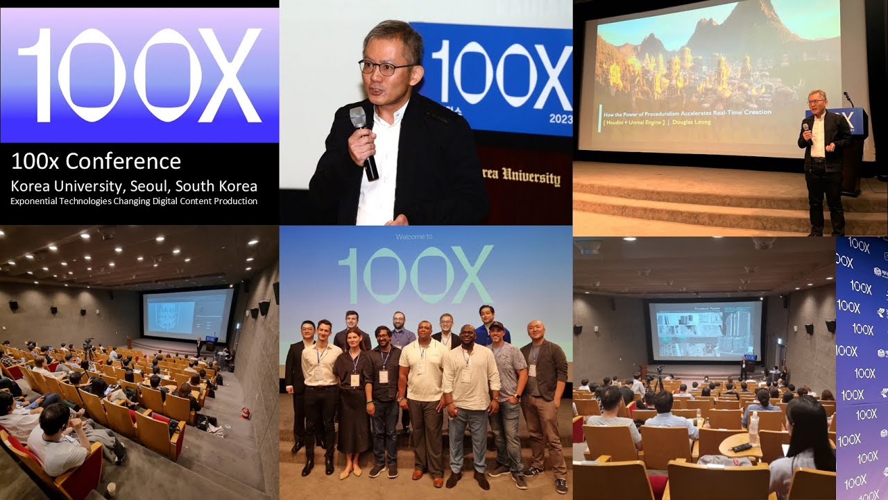 100X Conference in Seoul | How the Power of Proceduralism Accelerates Real-Time Creation
