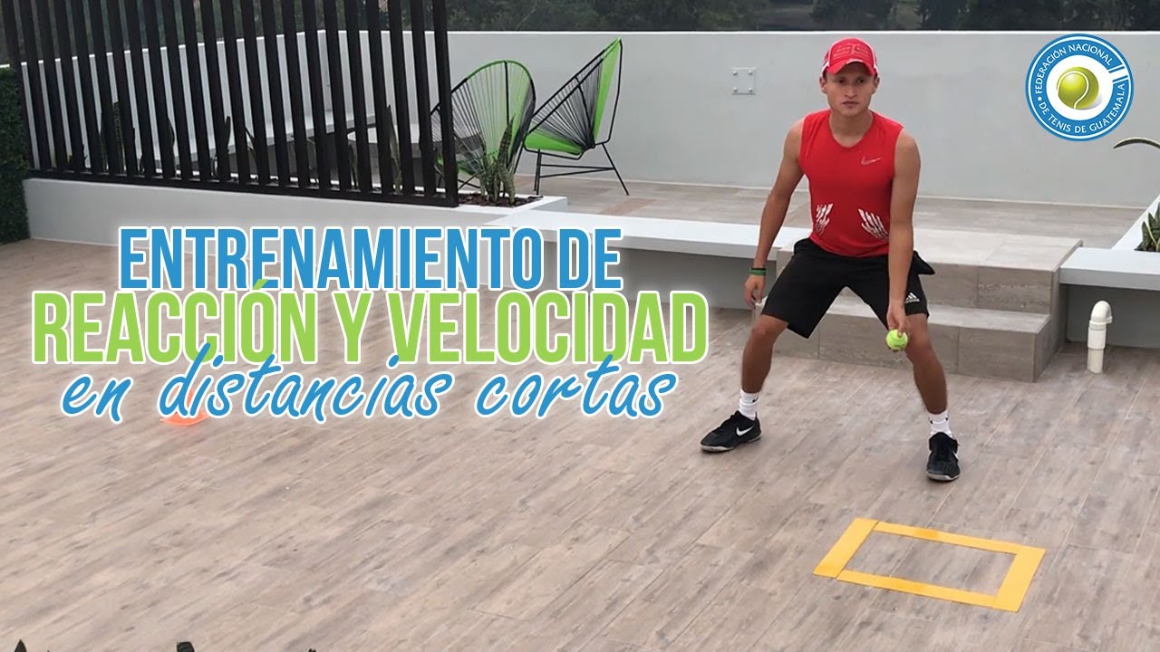Entrenamiento de reacción y velocidad en distancias cortas - Ian Amaya
