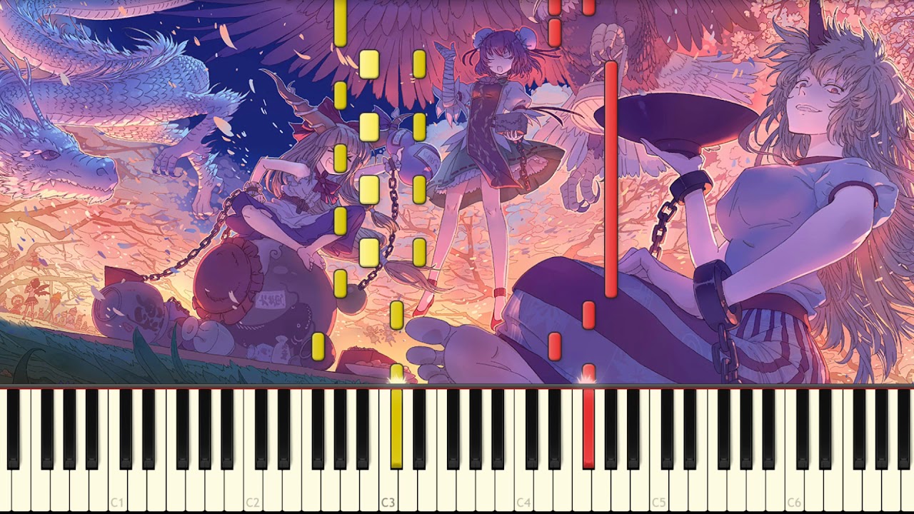 [Easy Piano] SA Stage 3 theme | Walking the Streets of a Former Hell