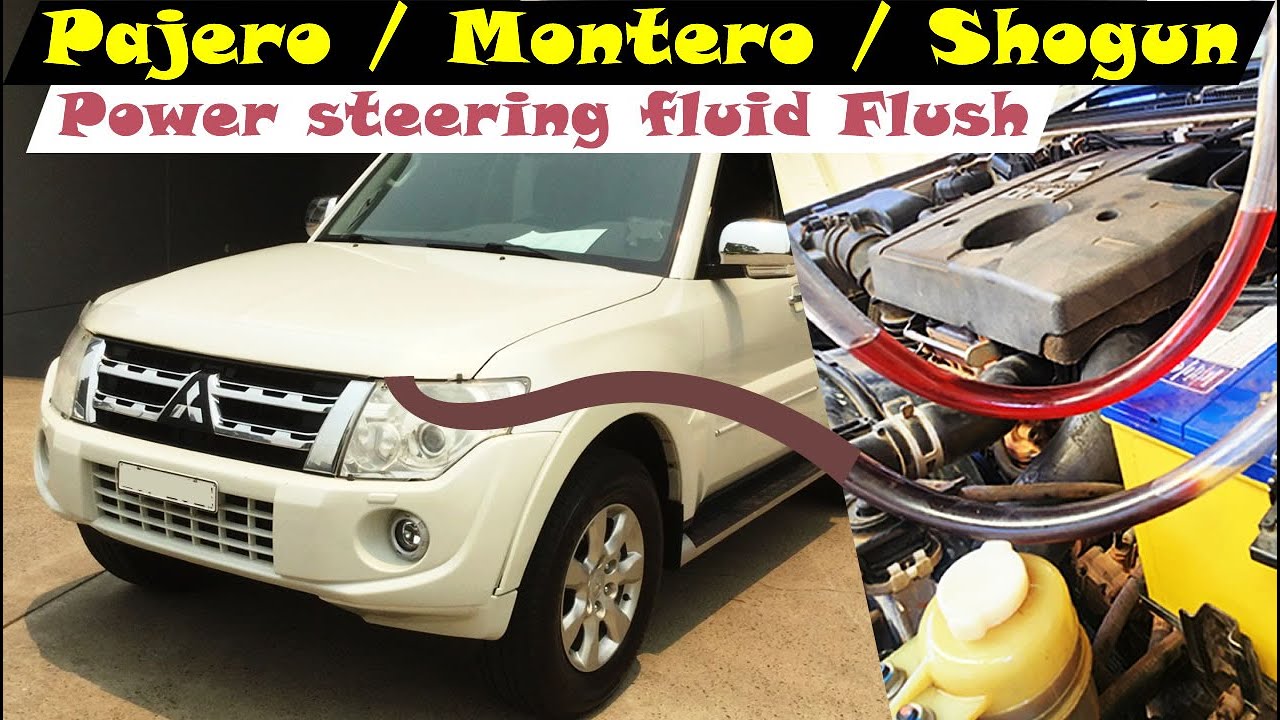 Промывочная жидкость гидроусилителя руля - Mitsubishi Pajero / Montero / Shogun