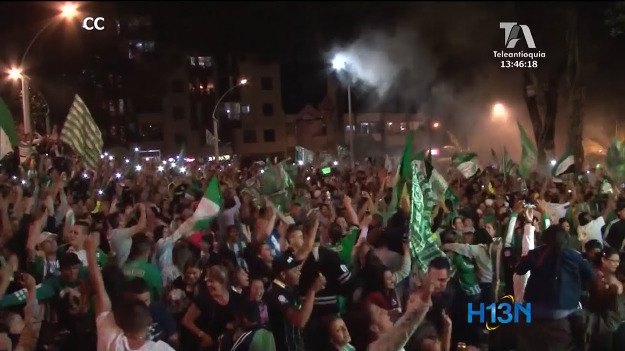 La fiesta de los hinchas se prolongó hasta el amanecer