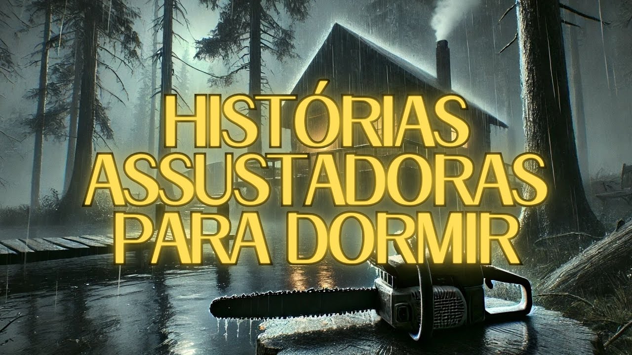 Histórias Assustadoras Para Relaxar e Dormir | Sons de Chuva Para Dormir | Vol.01