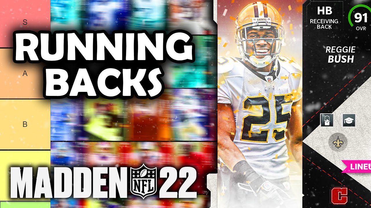 RANKING the BEST Running Backs in Madden 22 Ultimate Team (Tier List)