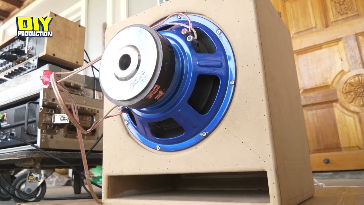 Test Subwoofer box 12 inch