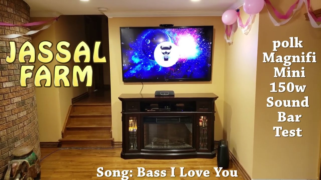 polk Magnifi Mini 150w Sound Bar Bass Test: Bass I Love You!