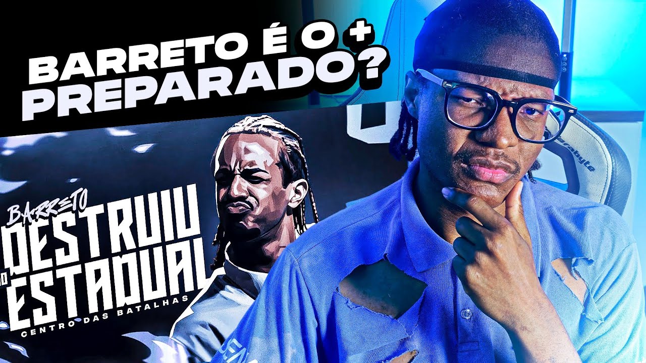 (Ele quer o NACIONAL! ☠️) O BARRETO DESTRUIU NO ESTADUAL! 🔥| React