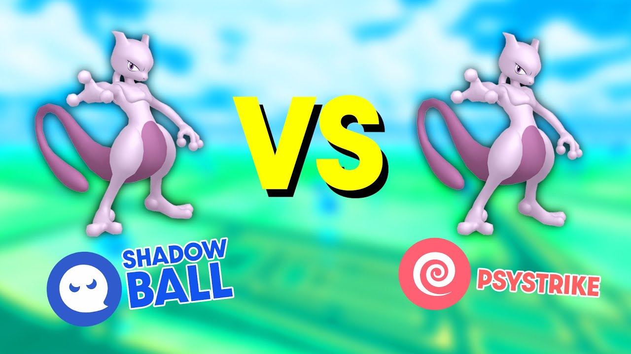 Shadow Ball VS Psystrike Mewtwo | WHICH IS BETTER?