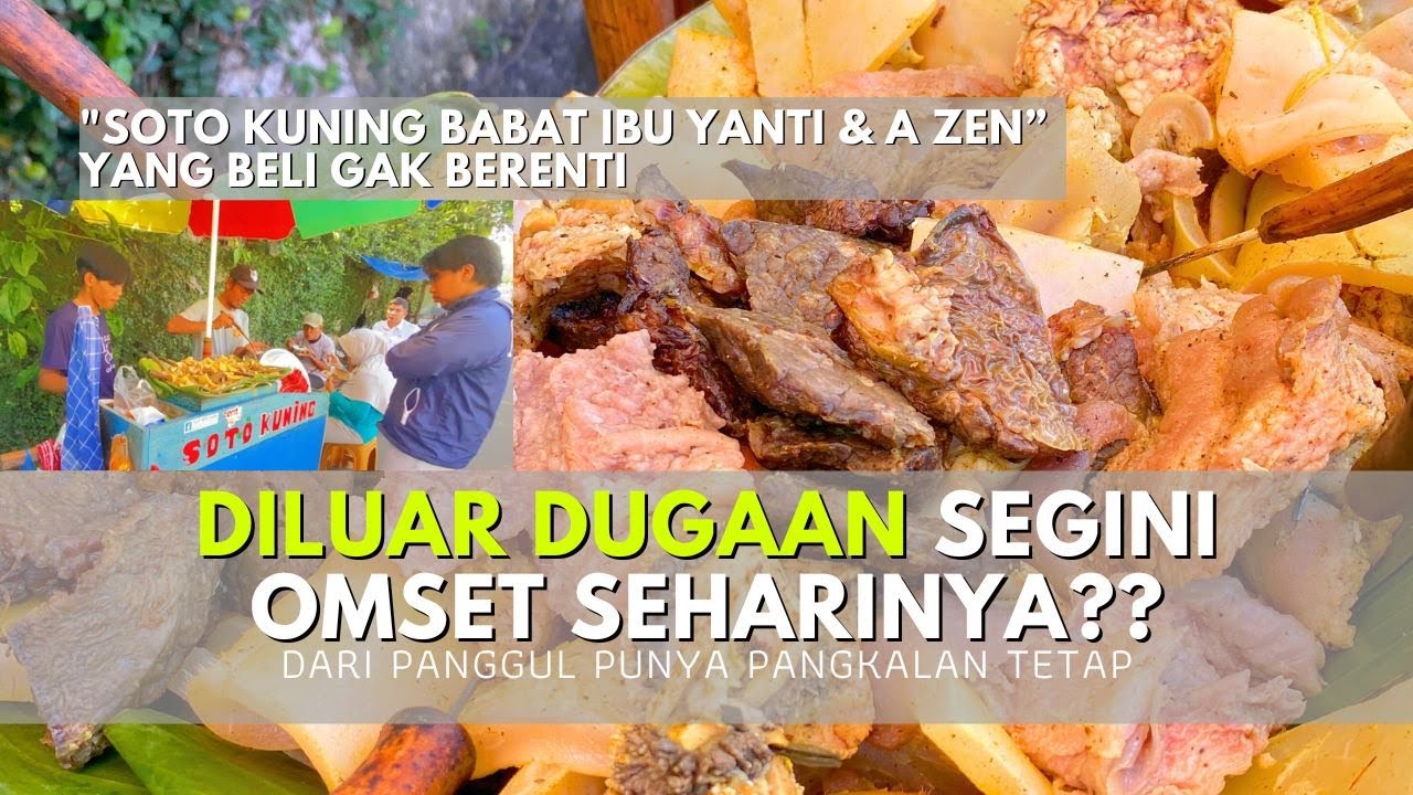 KULINER SOTO KUNING YANG REKOMEN Murah, Enak & Kenyang COBA ke Ciwaringin Bogor