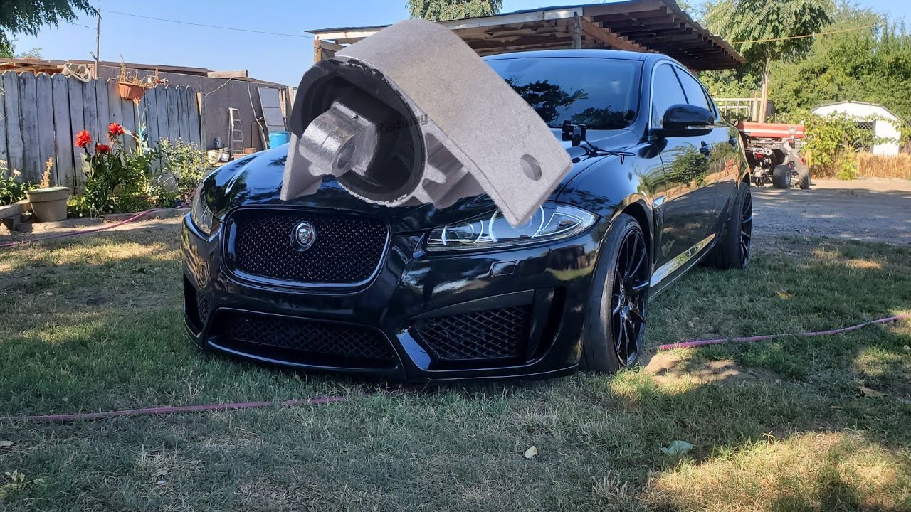 How To Replace Transmission Mount In A Jaguar Xf/XK!!