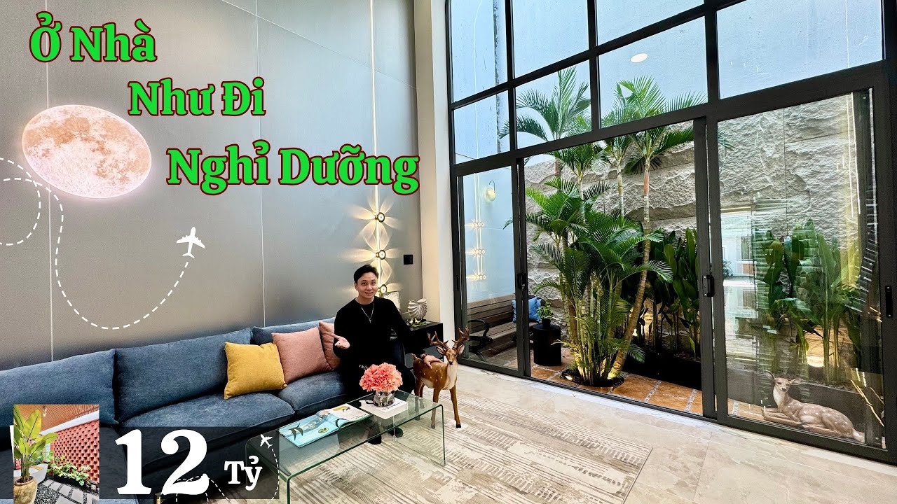 Nhà Đẹp Thiết Kế Đáng Mua Mới Nhất 2025 Ở Gò Vấp - Như Đi Nghỉ Dưỡng 6 SAO | Nhà Có Thang Máy