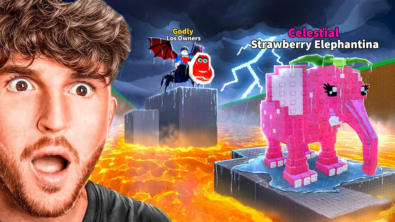 NEW STORM UPDATE in Survive Lava For Brainrots