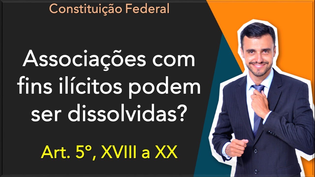 Direito Constitucional | Artigo por Artigo | Art. 5&ordm; | XVIII a XX