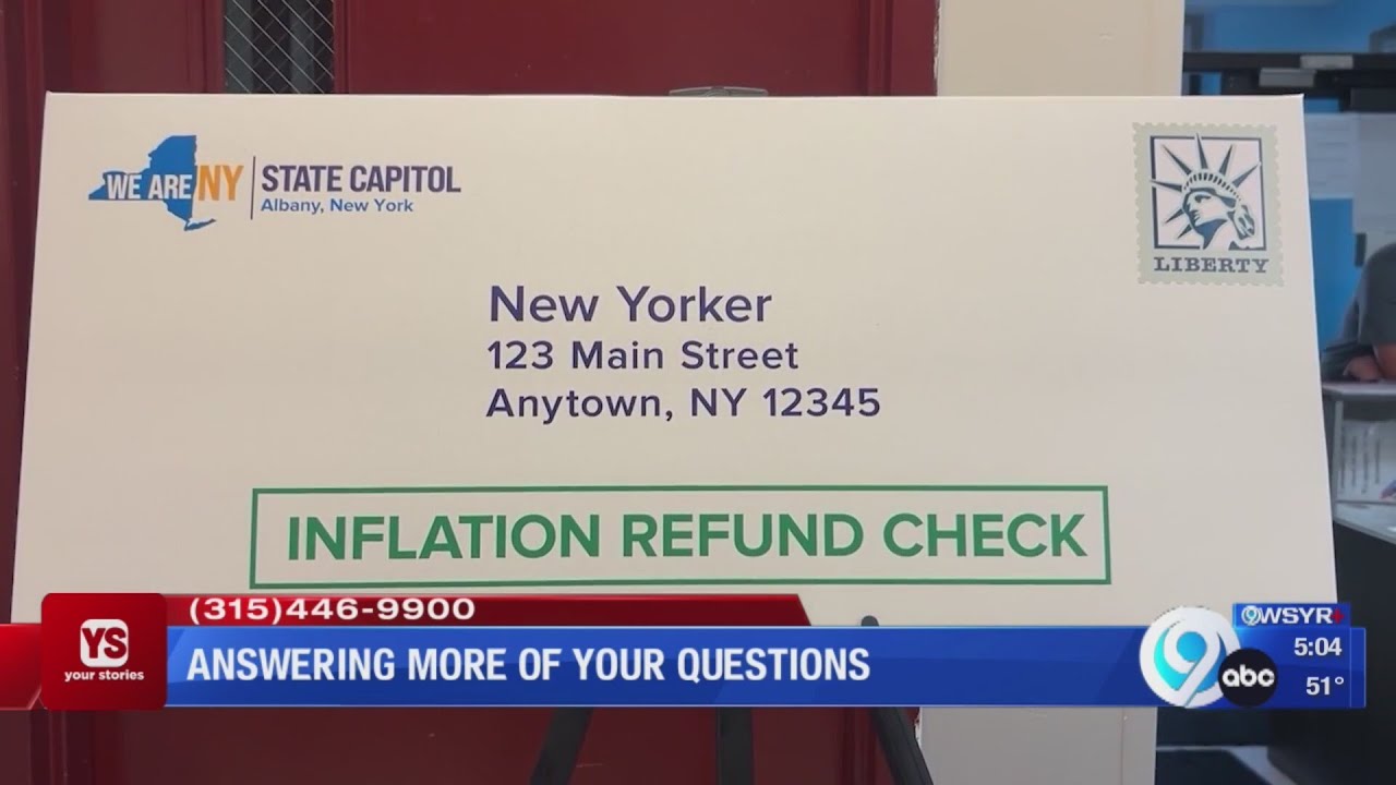 YS: Answering more of your questions about NY inflation refund checks