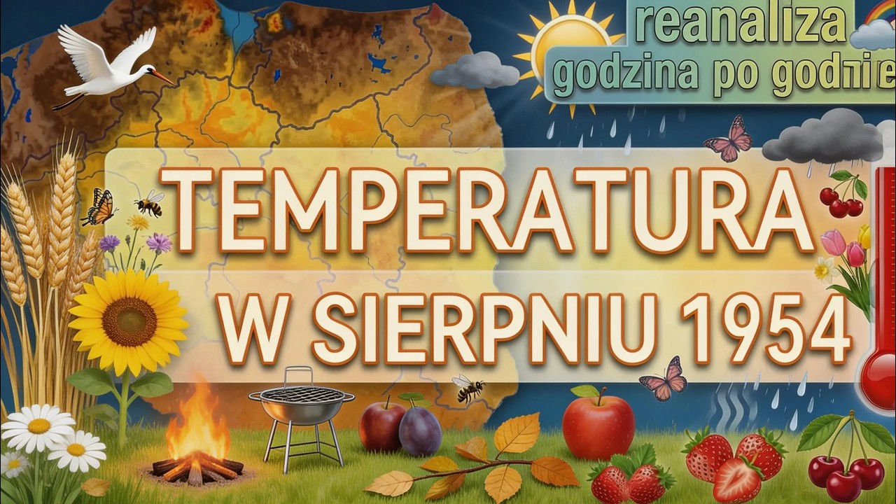 Sierpień 1954: Godzina po godzinie. Tak wyglądał ten miesiąc 70 lat temu.