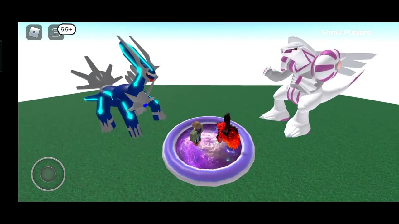 Pokemon Brick Bronze Dialga and Palkia save Anthians City