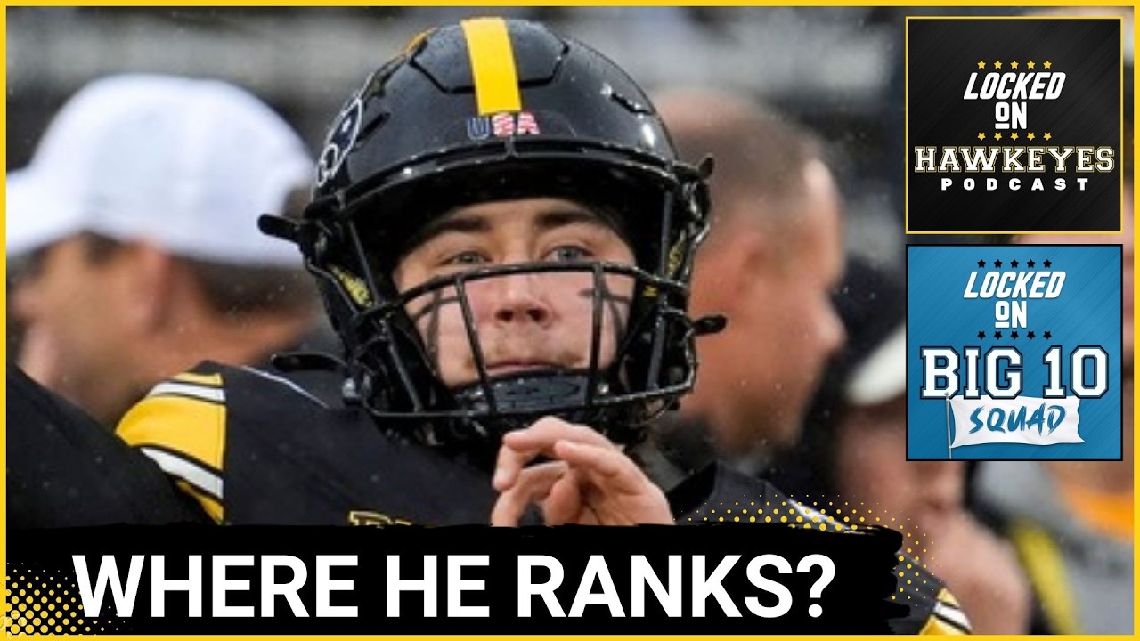 BIG 10 SQUAD: Ranking the BEST Quarterbacks in the Big 10 | Where does Jeremy Hecklinski rank?