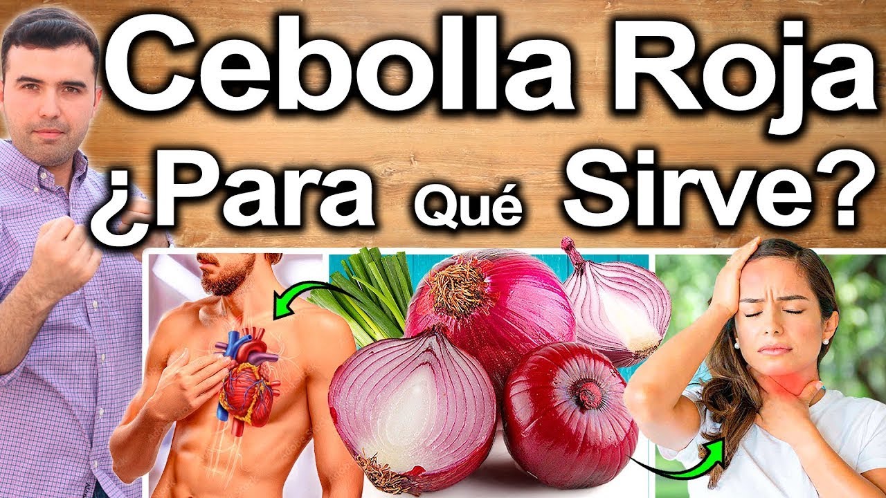 CEBOLLA ROJA CURA TODO! - ¿Para Qué Sirve? - Beneficios De La Cebolla Morada Para Tu Salud Y Belleza
