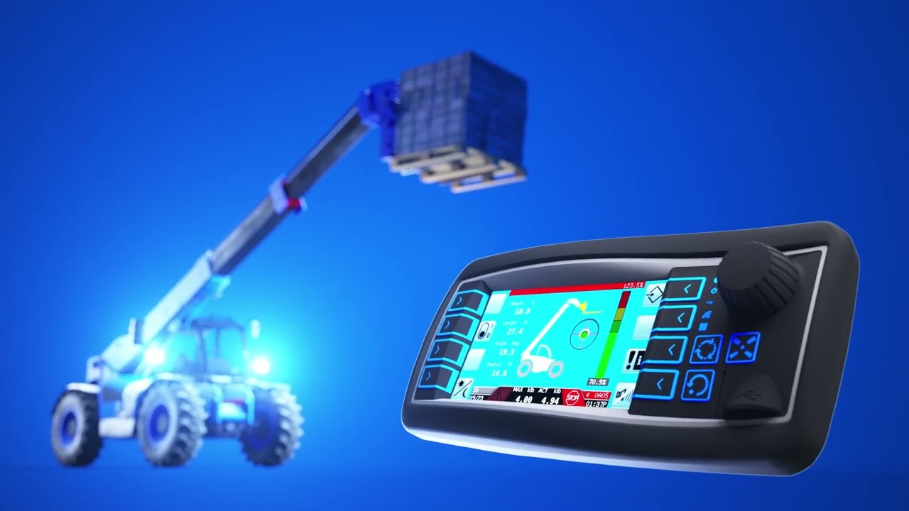 qSCALE I2 TH Rated Capacity Indicator (RCI) System for Telehandlers