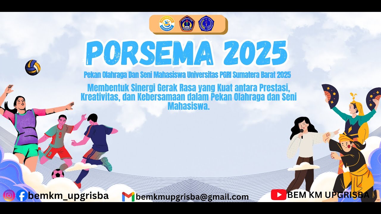 Pekan Olahraga dan Seni Mahasiswa UPGRISBA (PORSEMA) 2025 Day 2