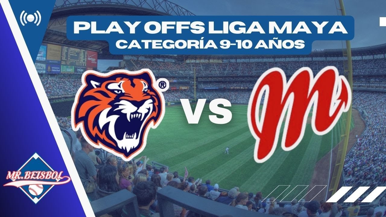 ⚾️ TIGRES vs DIABLOS  (Cat. 9-10 años) LIGA MAYA SEMIFINAL JUEGO 3
