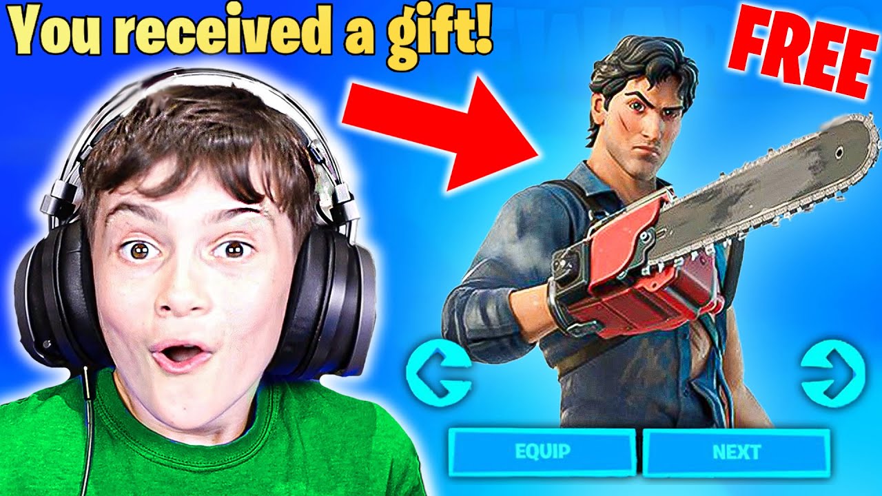 Gifting Little Bro *NEW* Evil Dead Bundle! (FREE)