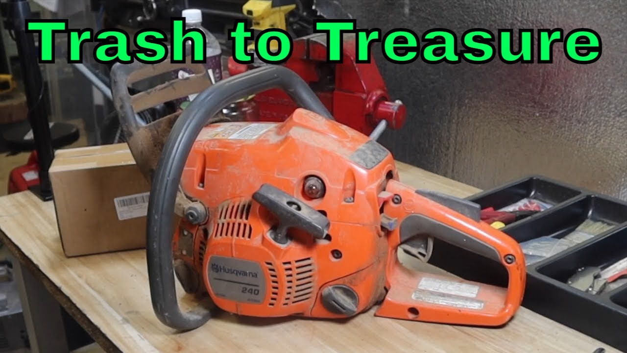 Husqvarna 240 engine replace step by step