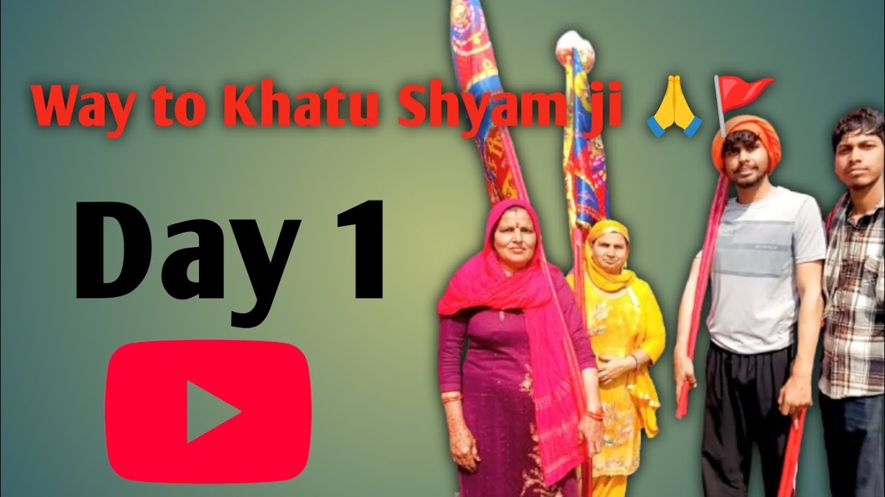 Khatu shyam ji yatra🙏🚩