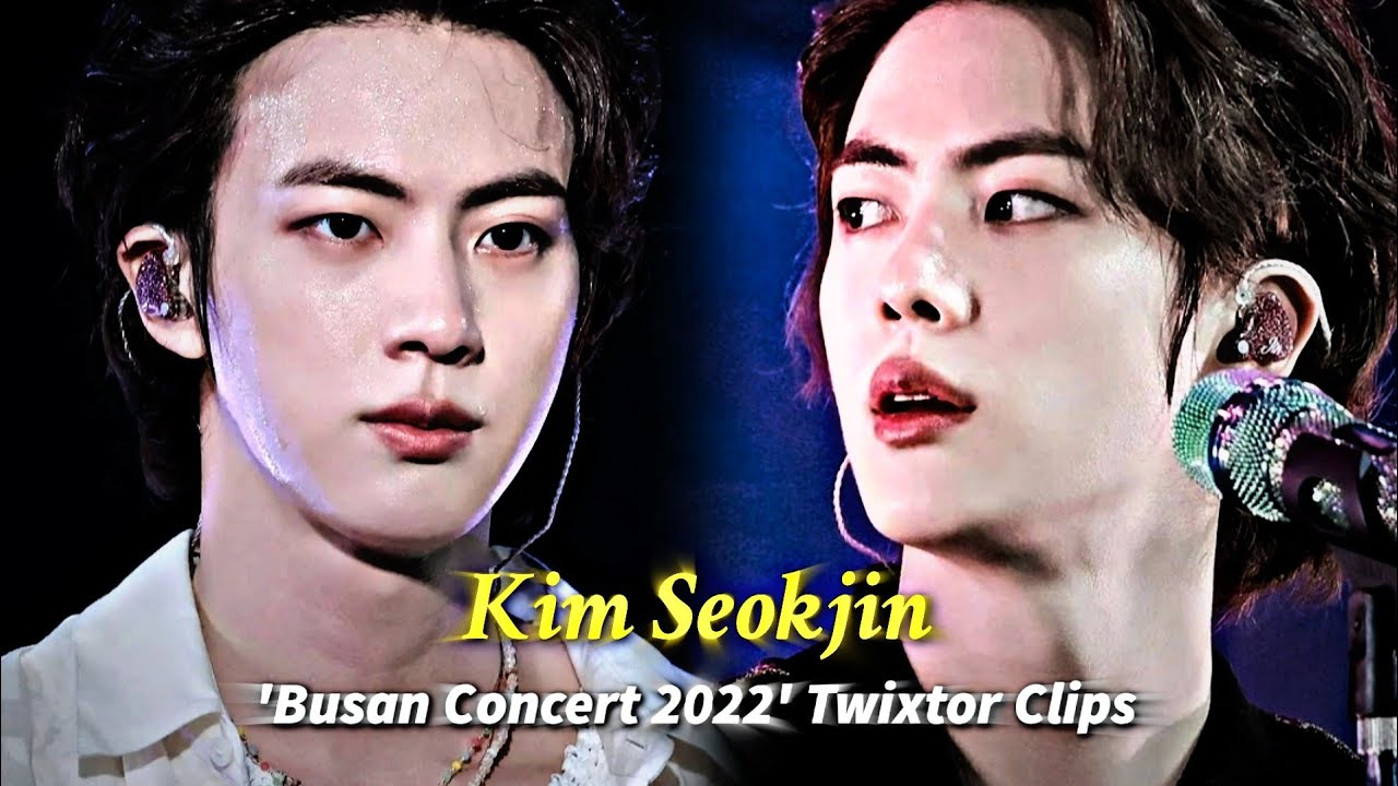 SeokJin 'Busan Concert 2022' Twixtor Clips _HD_