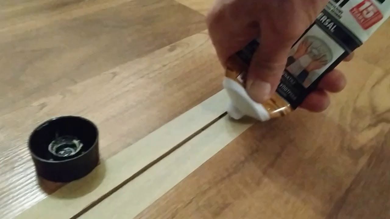 Klej montażowy BISON MONTAGEKIT uniwersalny BISON test kleju akrylowego do drewna