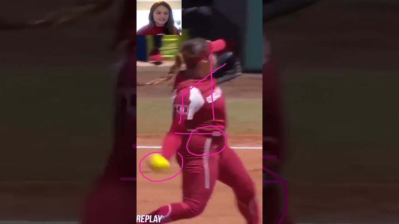 Replay Breakdown | Shannon Saile (Oklahoma Sooners Pitcher) breaks down her dynamic riseball
