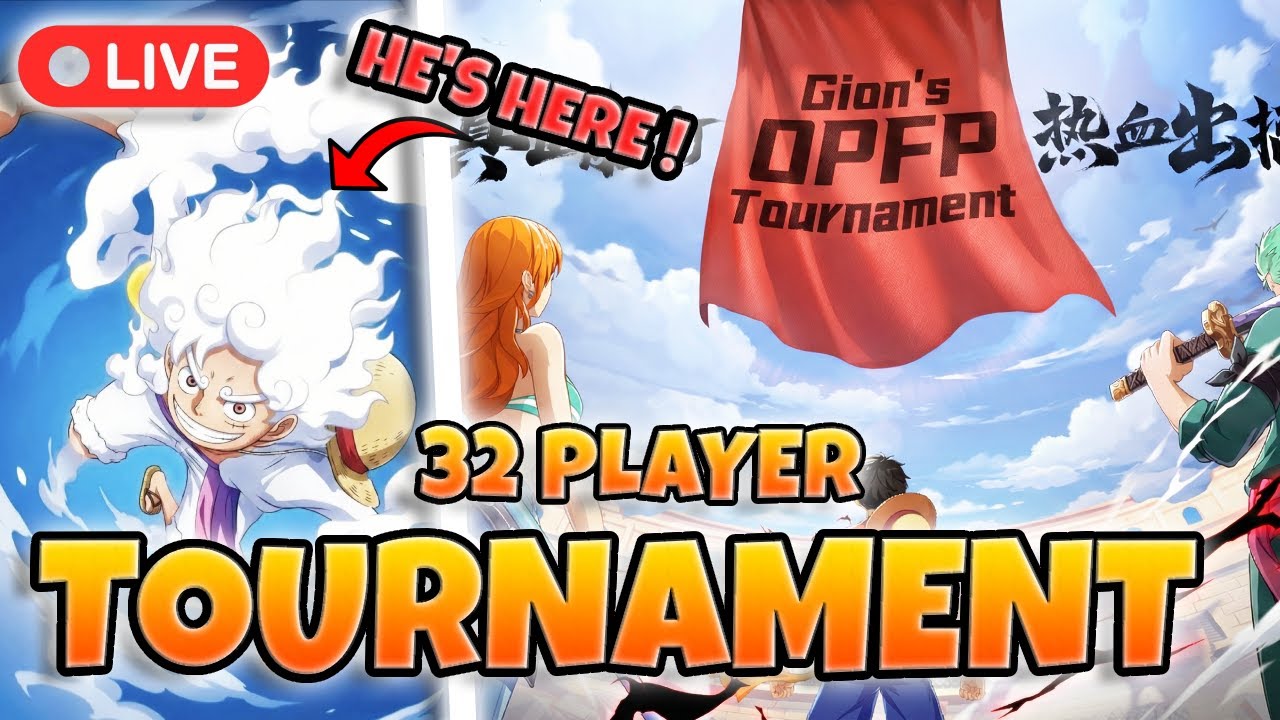 GEAR 5 IS HERE ! 32 PLAYER OPFP TOURNAMENT- One Piece Fighting Path