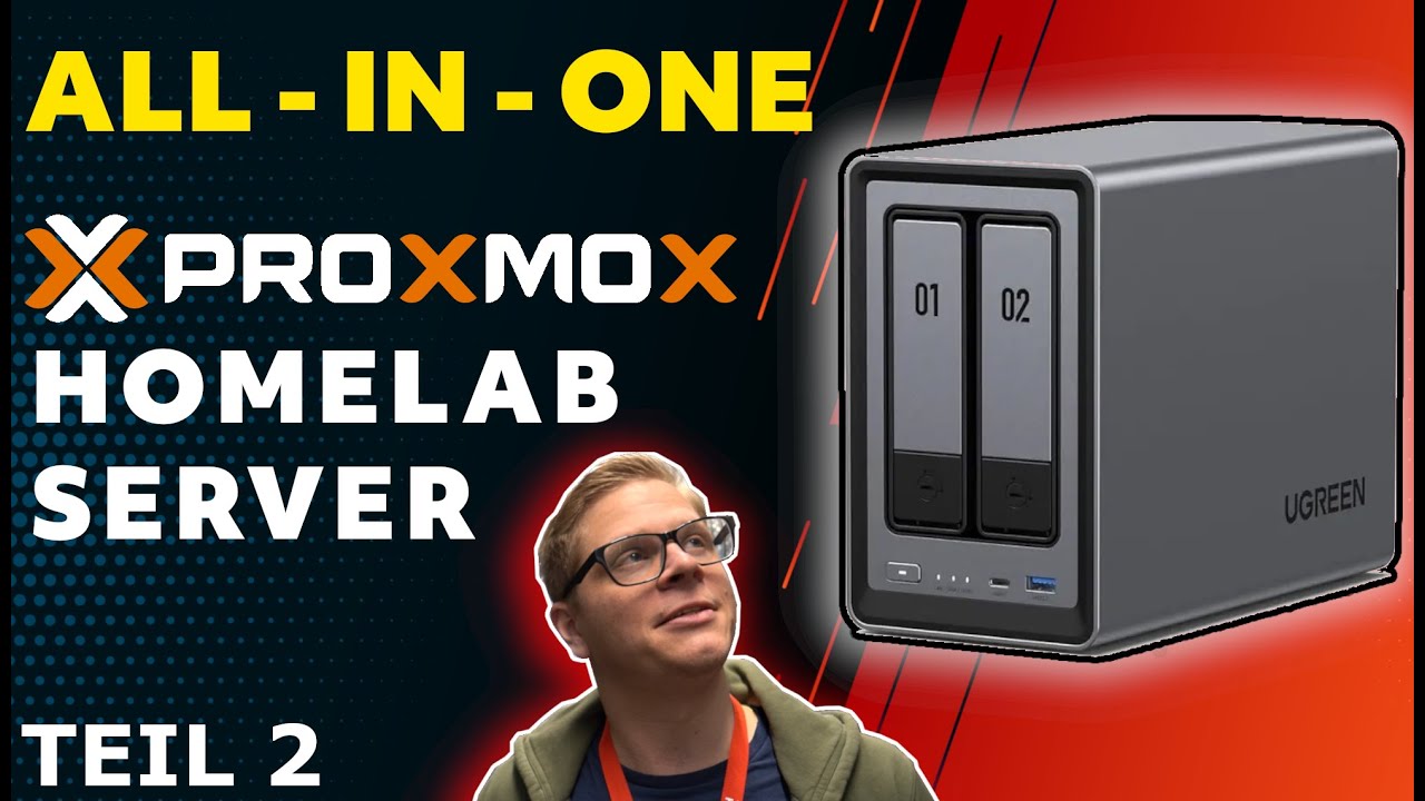 Der ALL-IN-ONE Proxmox VE Homelab Server. NVMe + HDD inklusive Hibernate Modus / Anleitung Teil 2
