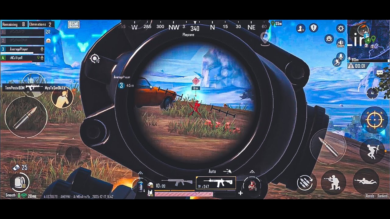 BGMI Competitive Highlights 🤯🔥 II SPRAYS & CLUTCHES II iNCxVipeR