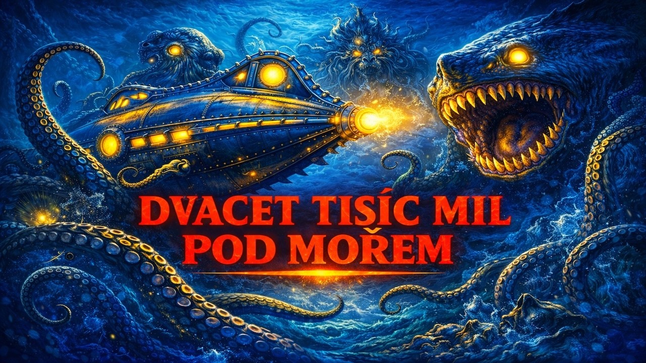Dvacet tis&iacute;c mil pod mořem Audiokniha
