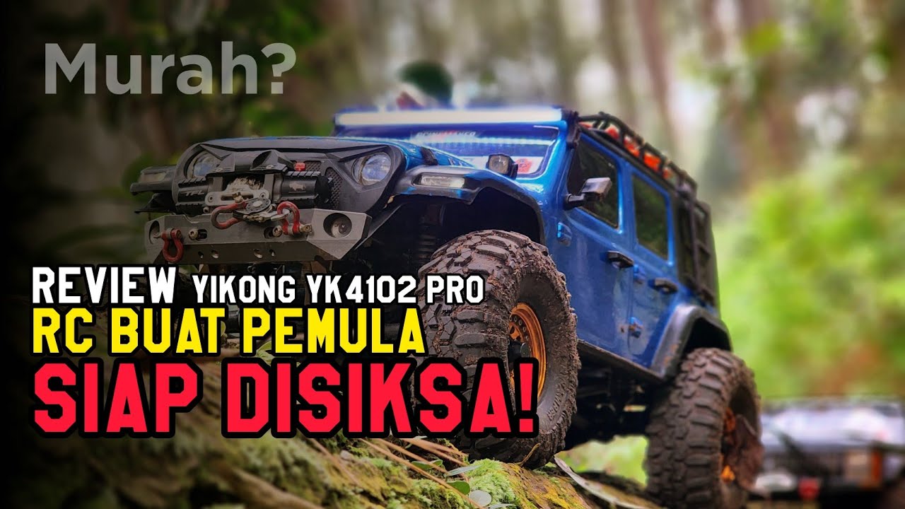 RC Pertamaku Eps. 03 | Review Rekomendasi RC Pemula |RC Offroad Adventure|Yikong YK4102 Pro|RC Murah