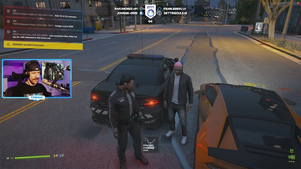 Mack Returns CG their Chains after taking them from BSK (BSK arent Happy) | Prodigy RP 2.7