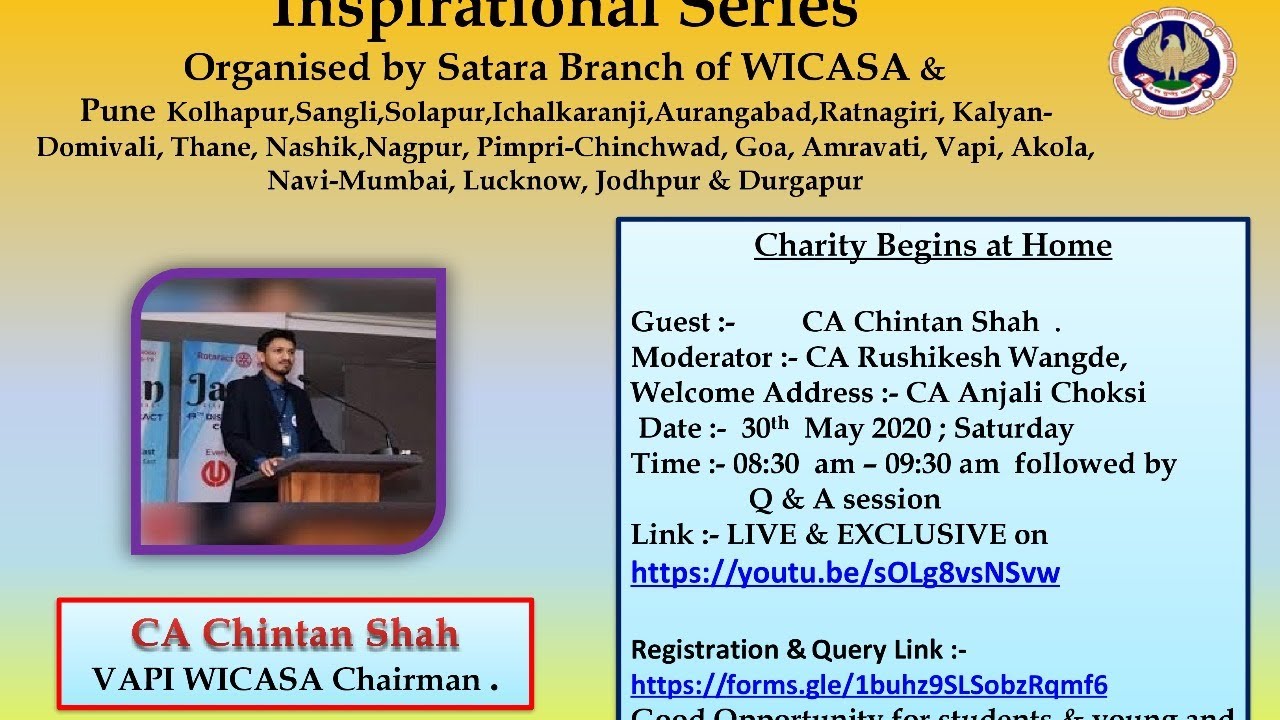 [Students] Inspirational Interview with CA Chintan Shah